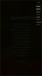 Mobile Screenshot of eyeonresponse.com